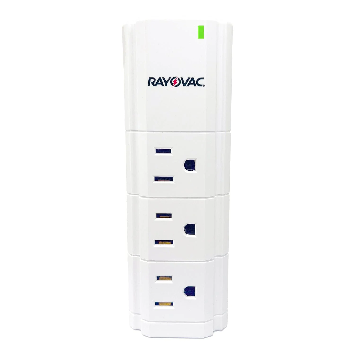 Rayovac 9-AC Outlet and 2-USB Port Portable Power Strip and Charger Wall Tap, SS-Q902