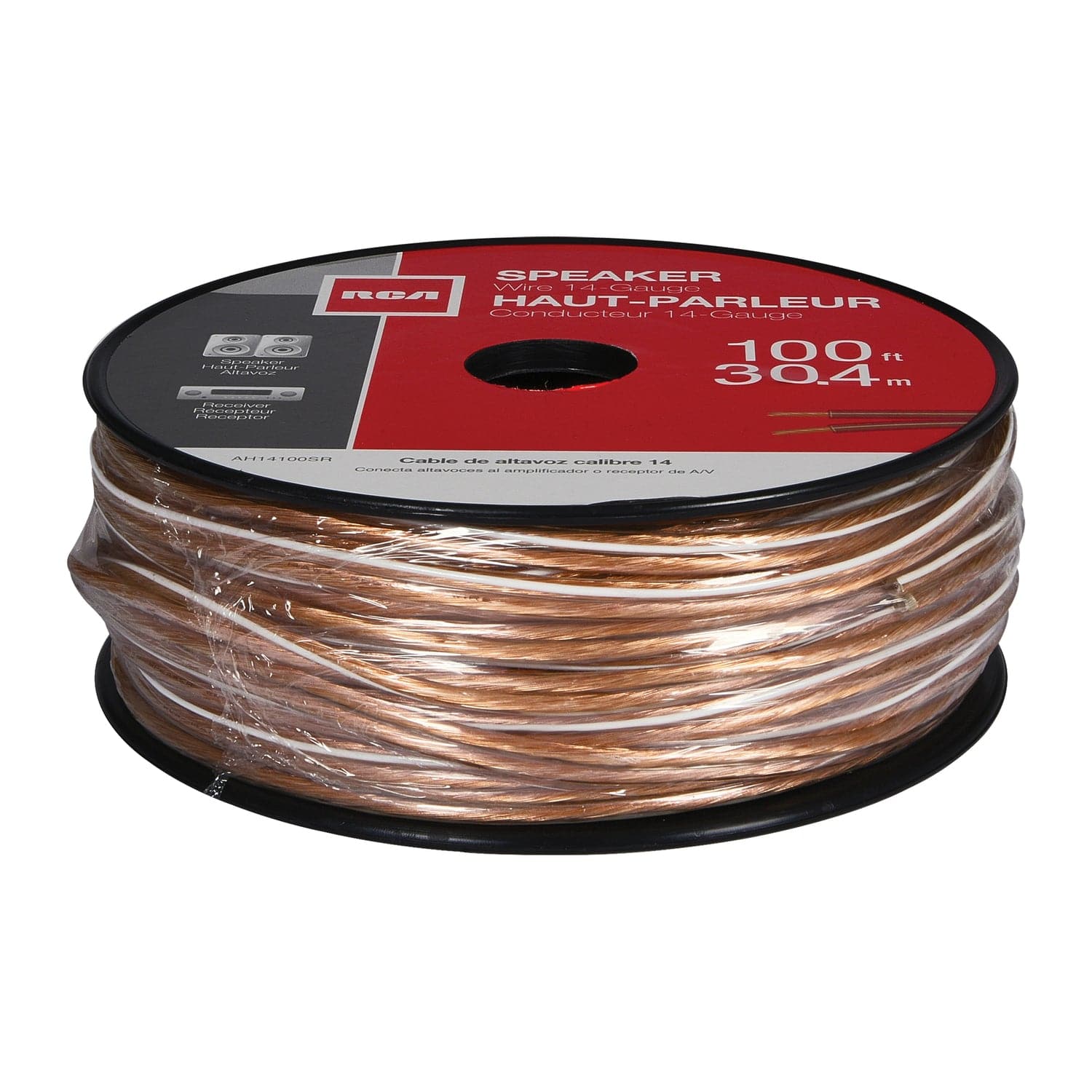 RCA 14-Gauge Speaker Wire, 100 Ft. - Image 4