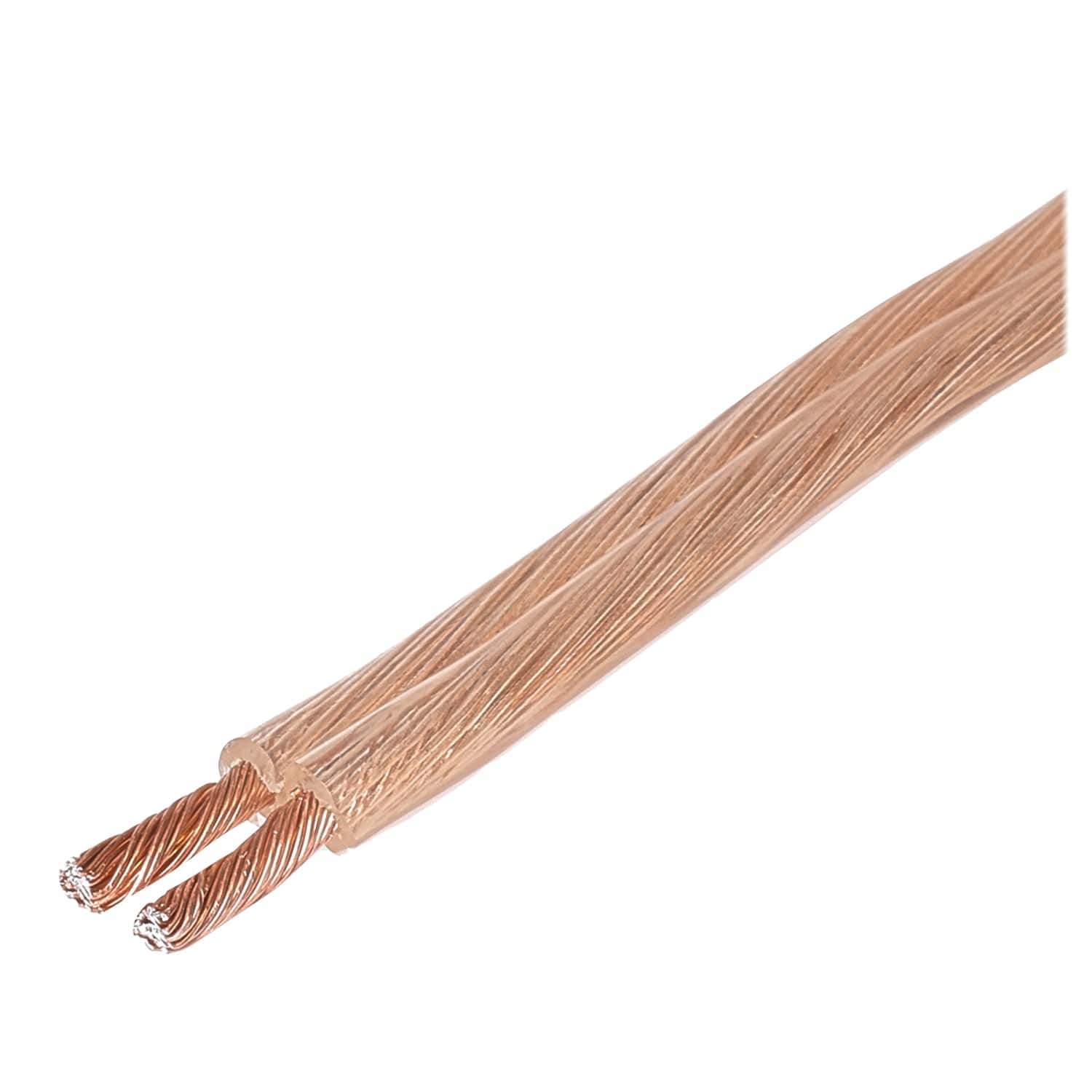 RCA 16-Gauge Speaker Wire, Clear, 50 Ft. - Image 4