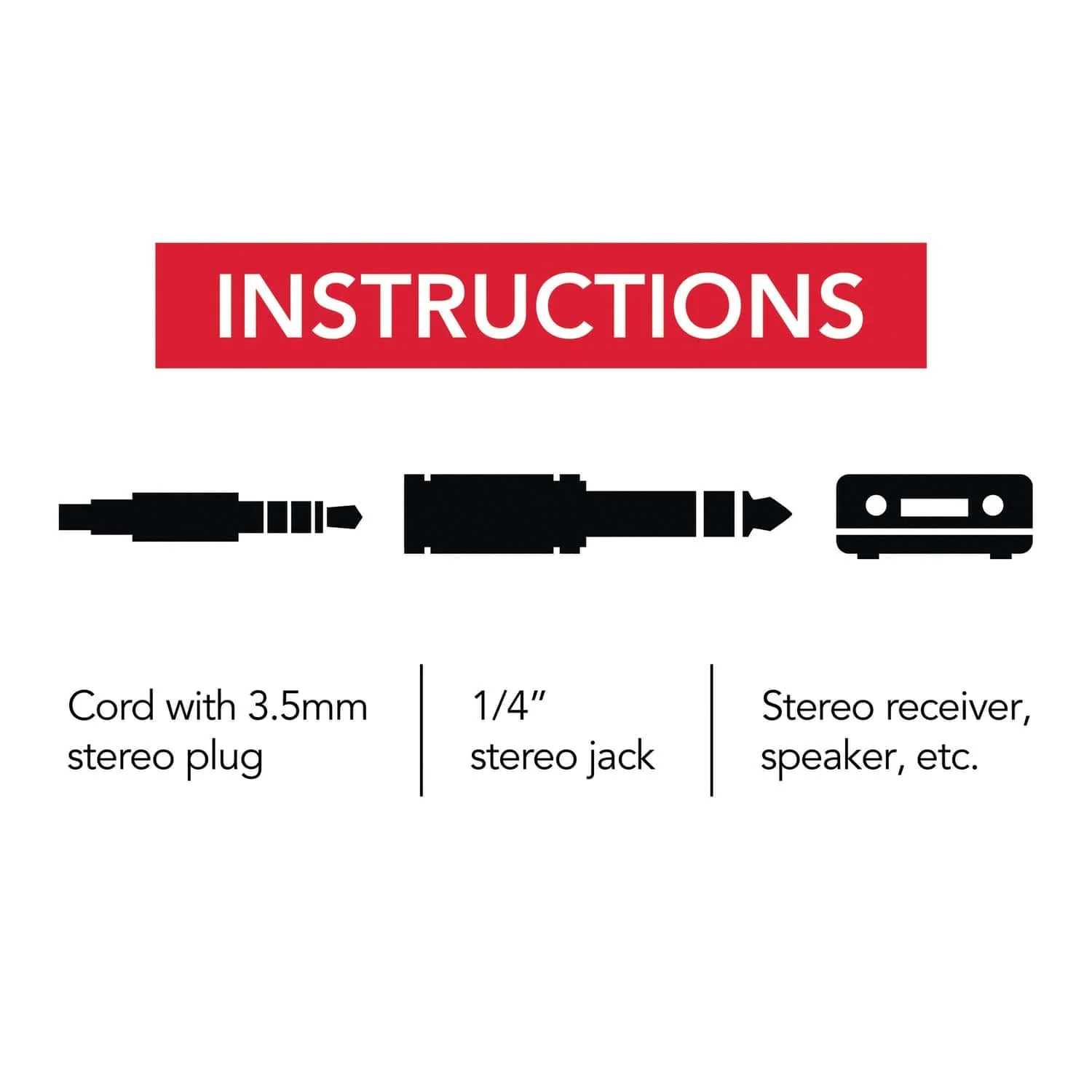 RCA 3.5-mm Jack to 1/4-In. Plug Adapter - Image 3