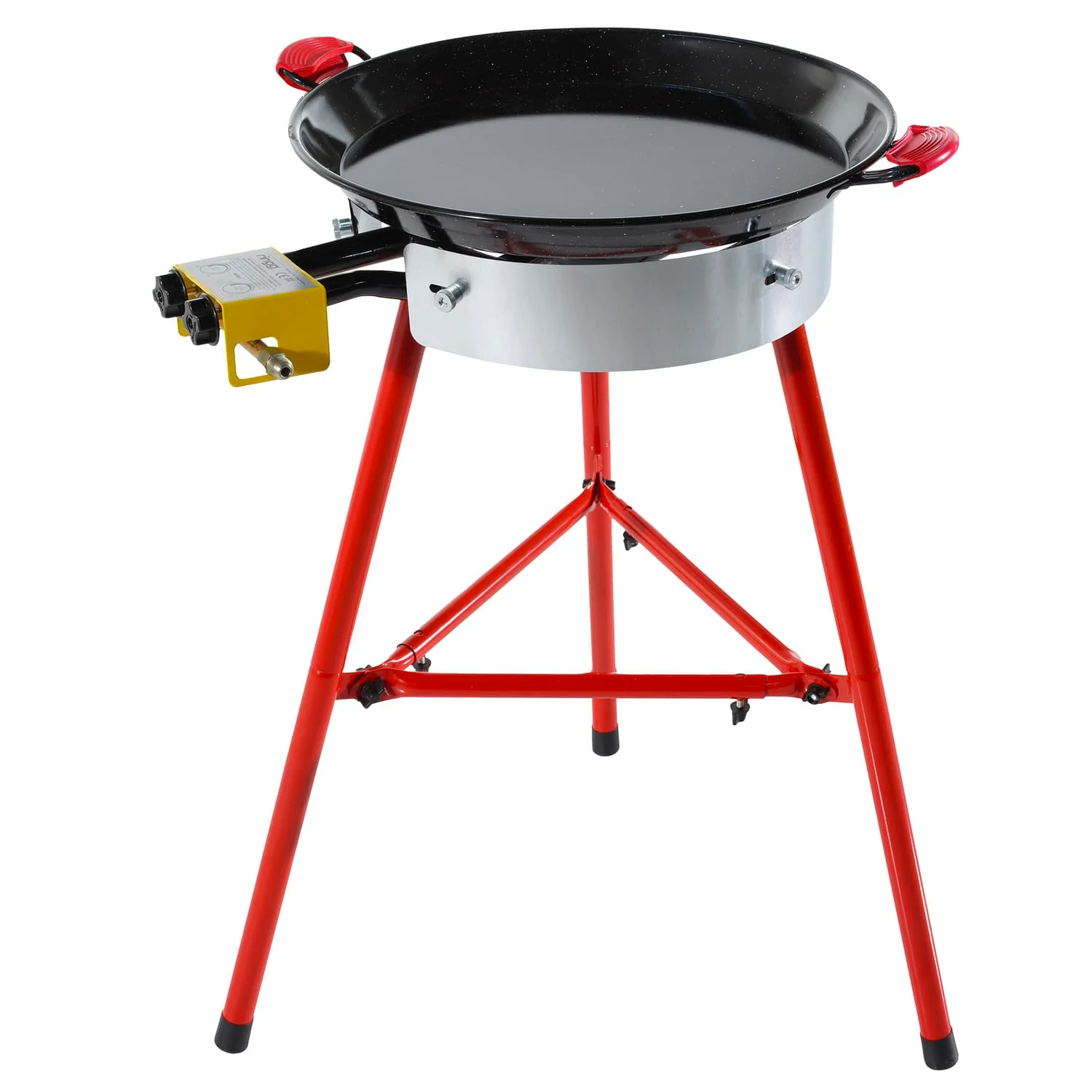 Ringg Outdoor Chef Series Compact Kit with Paella Pan, Dual Gas Burners, and Stand for 12 Servings - Image 2