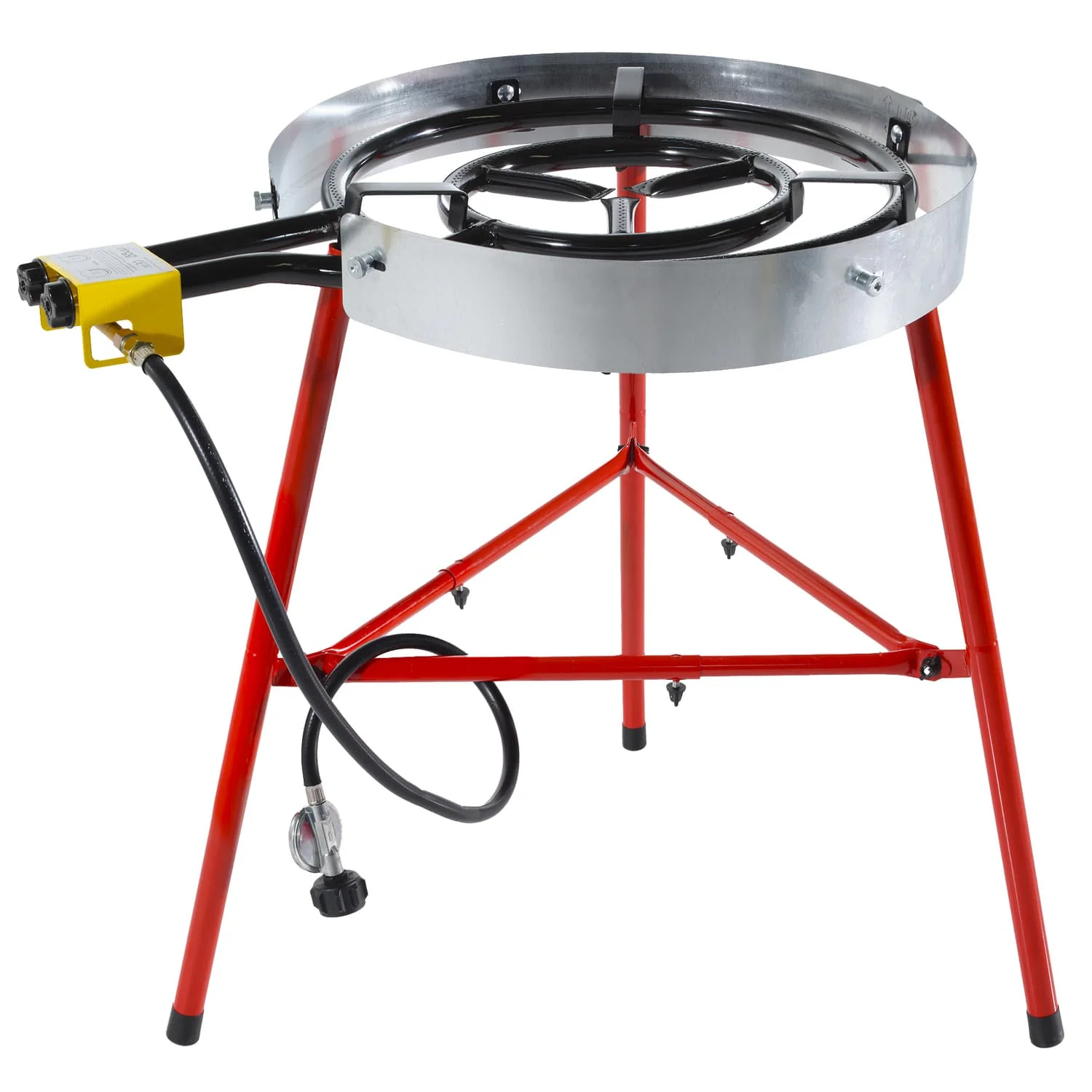 Ringg Outdoor Chef Series Pro Kit with Paella Pan, Dual Gas Burners, and Stand for 20 Servings - Image 4