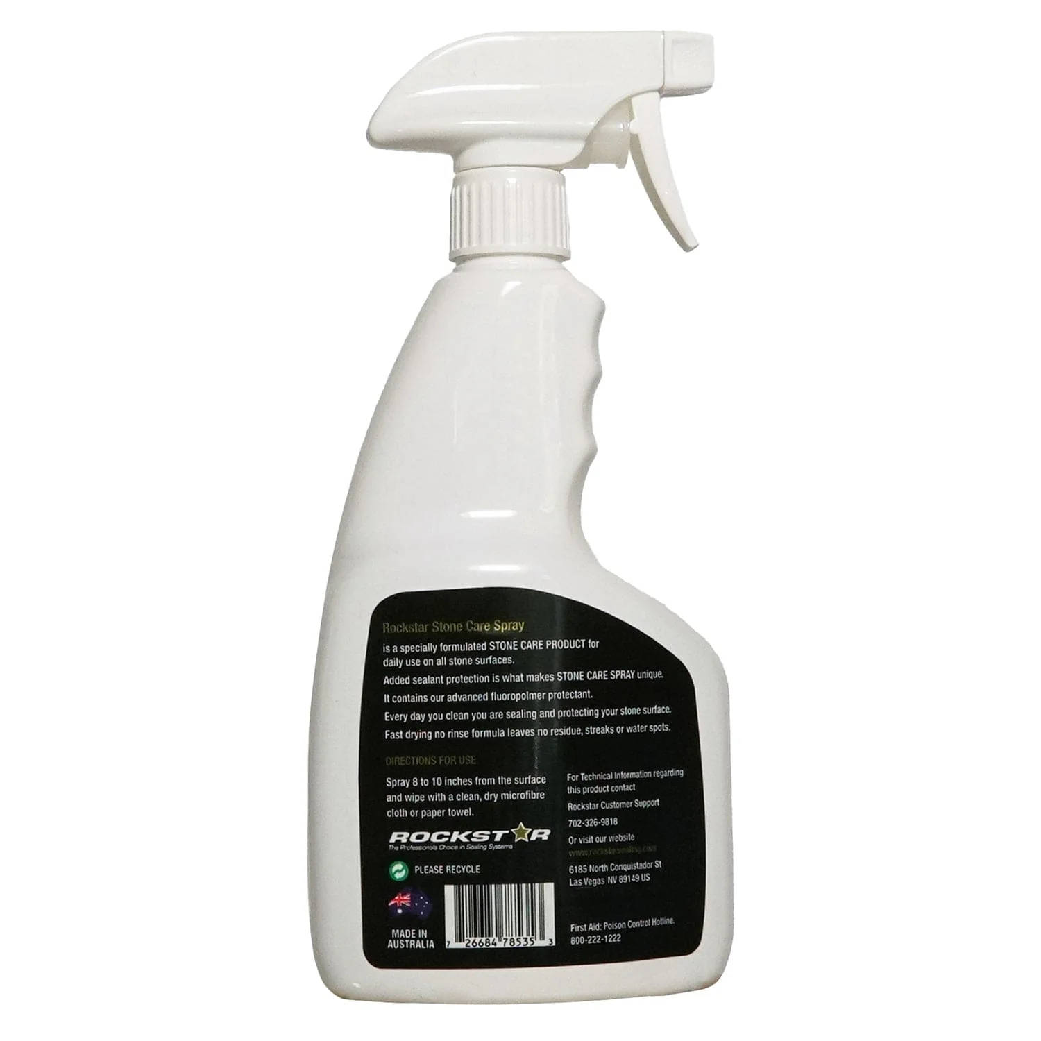 Rockstar Stone Care Spray, 750 mL Spray Bottle - Image 3