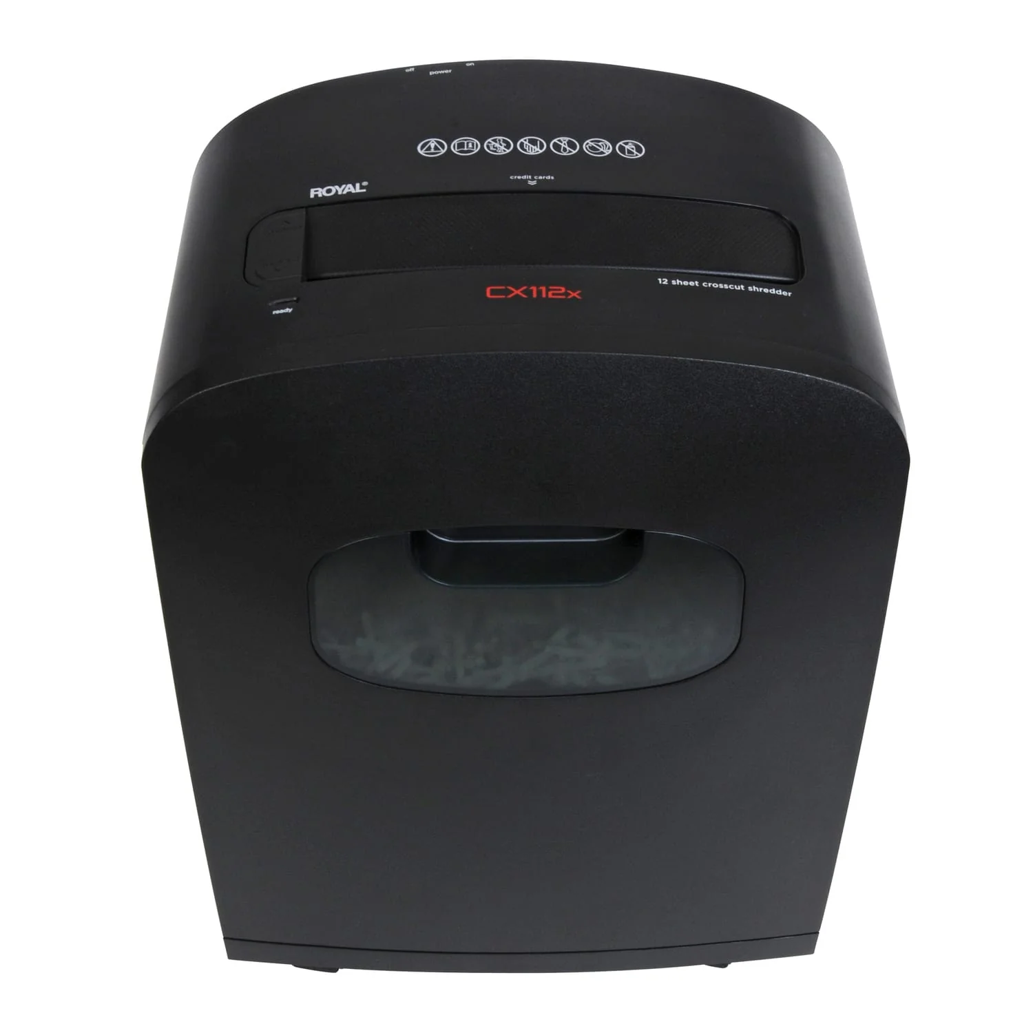Royal 112MX 12-Sheet Crosscut Shredder with Basket