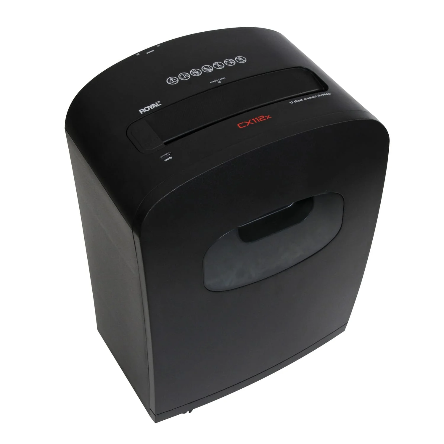 Royal 112MX 12-Sheet Crosscut Shredder with Basket - Image 2