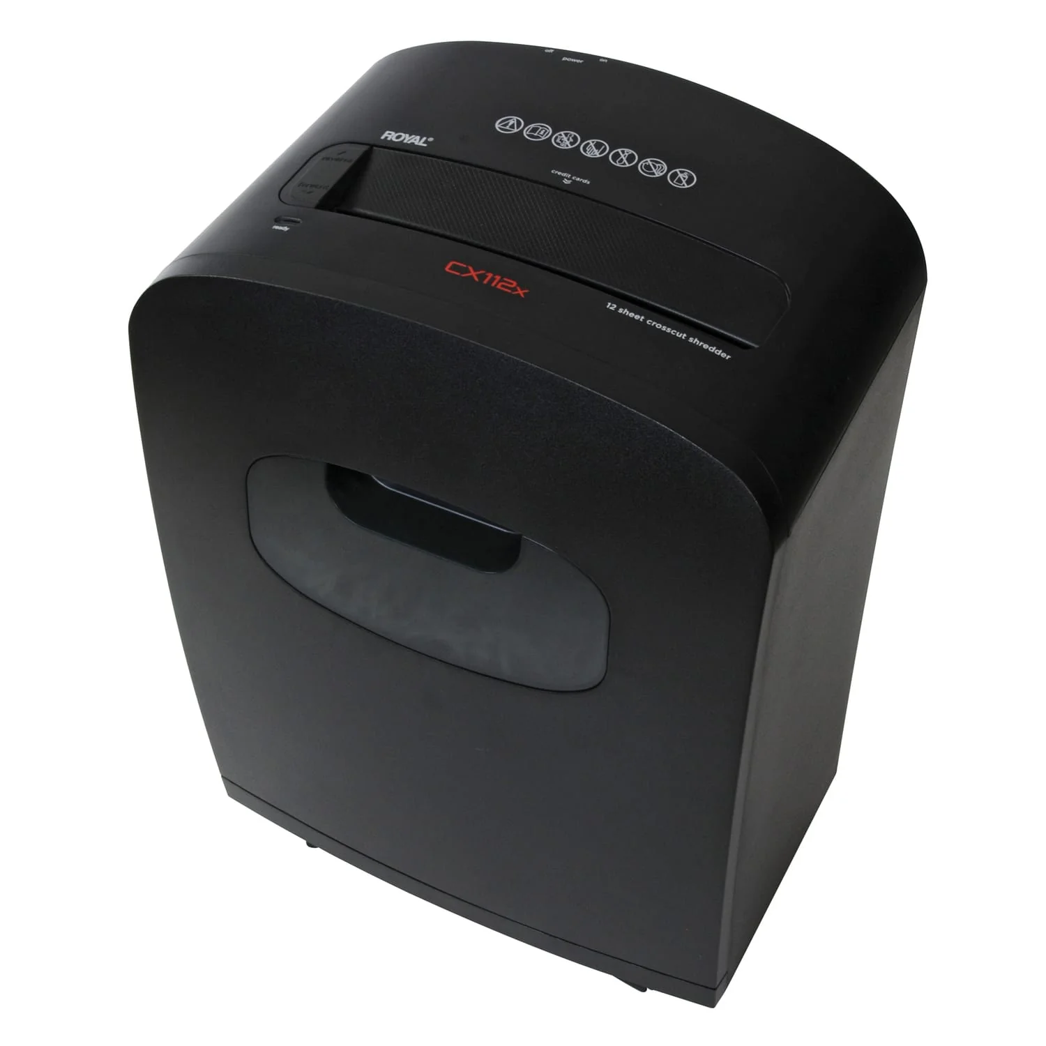 Royal 112MX 12-Sheet Crosscut Shredder with Basket - Image 5