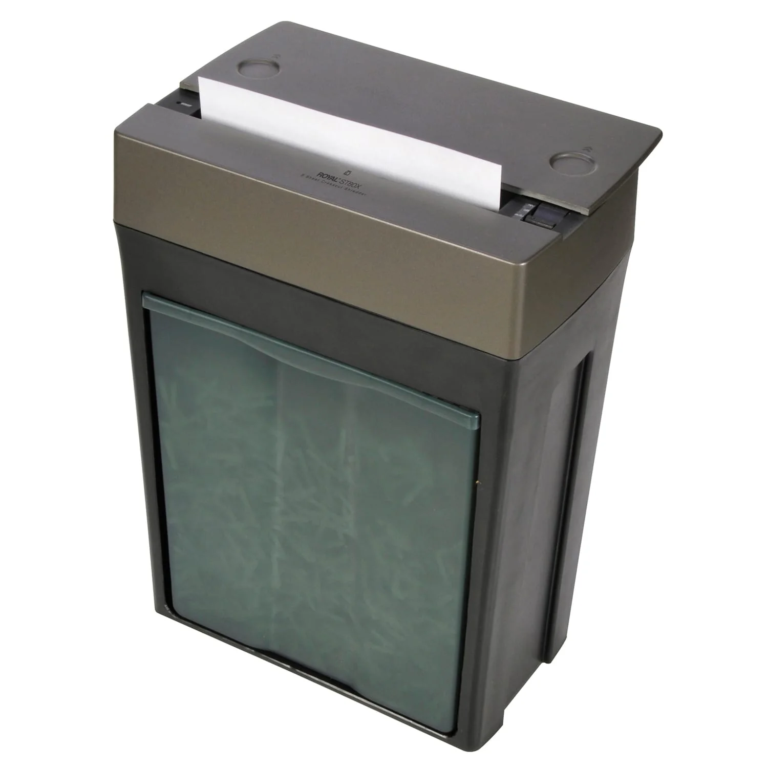 Royal ST80X 8-Sheet Crosscut Shredder with Basket - Image 3