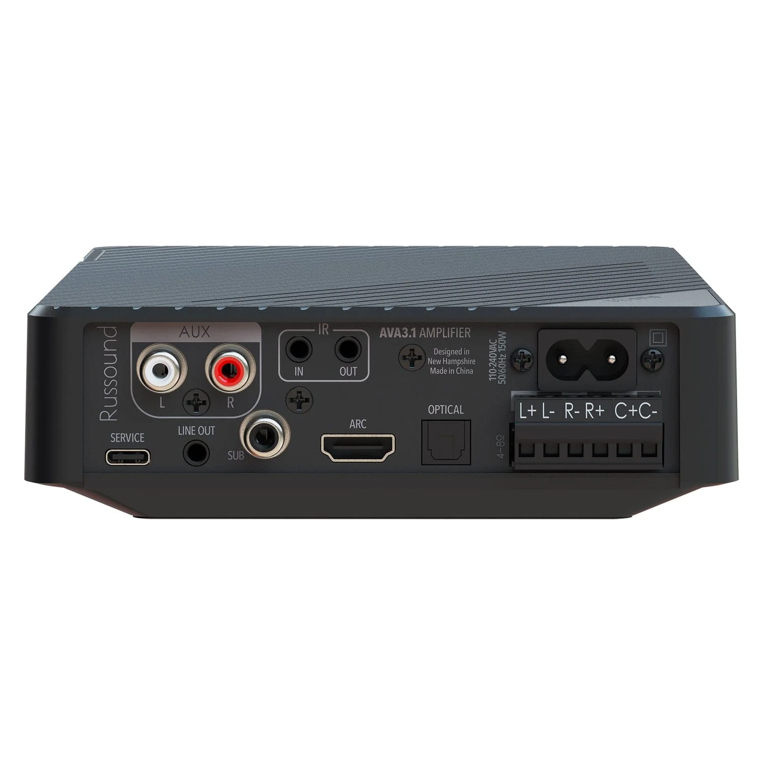 Russound 200-Watt 3.1-Channel Low-Profile Mini A/V Amplifier with Bluetooth, HDMI ARC, and Learning Remote for Use with TVs, AVA Series AVA3.1 - Image 5