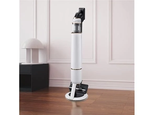Samsung Bespoke Jet™ Cordless Stick Vacuum with All-in-One Clean Station, Misty White - Image 5