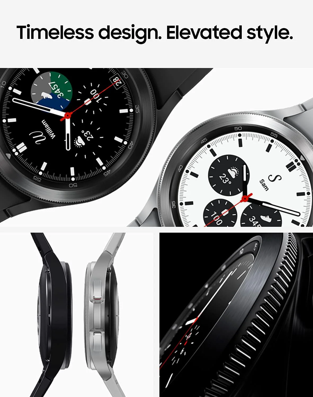 Samsung Galaxy Watch 4 Classic 46mm Smartwatch with ECG, GPS, Sleep & Fitness Tracking, Bluetooth, Google Assistant & Alexa, Black - Image 7