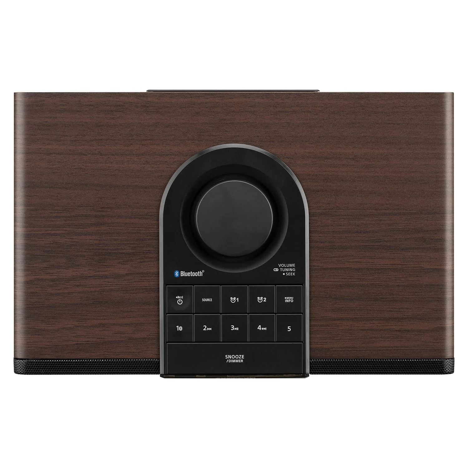 Sangean AM/FM Bluetooth Tabletop Wooden Clock Radio with Alarm and Sleep Timers - Image 5