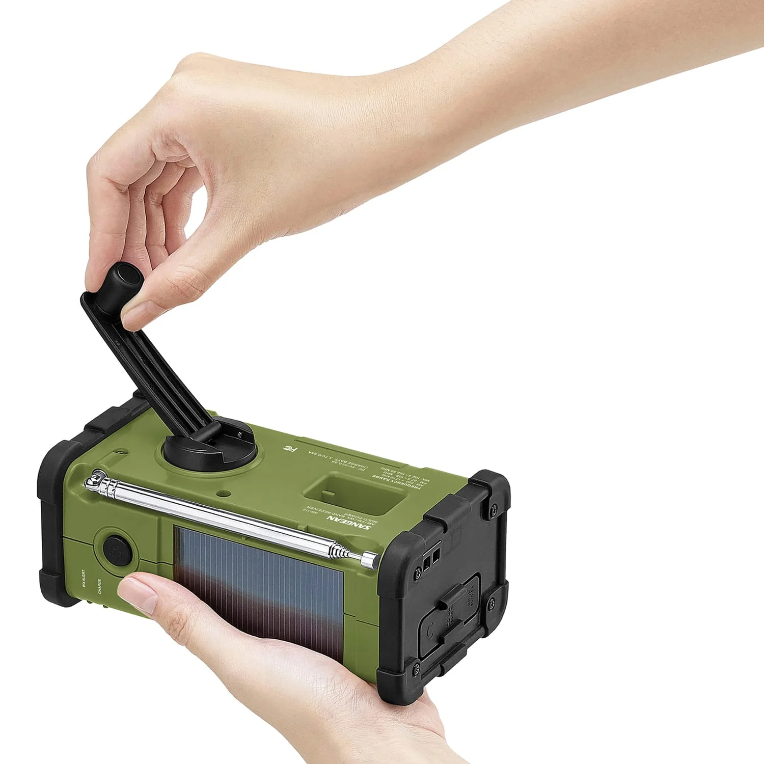 Sangean AM/FM Multi-Powered Weather Emergency Radio - Image 2