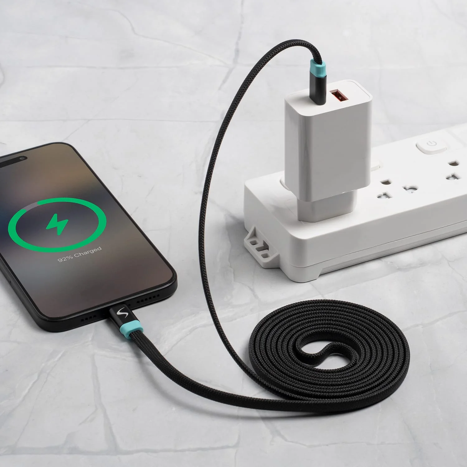 Scapade MagLink C USB-C to USB-C Magnetic Flat Cable with 60-Watt PD Fast Charging, 6.5 Ft. - Image 3