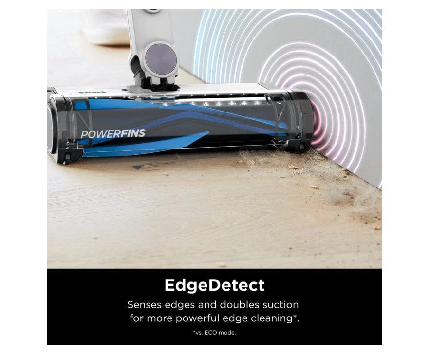 Shark Cordless Vacuum Detect Pro Auto-Empty System with PowerFins Brushroll, Stick/Handheld (2-in-1), White/Ash Purple - Certified Refurbished - Image 4