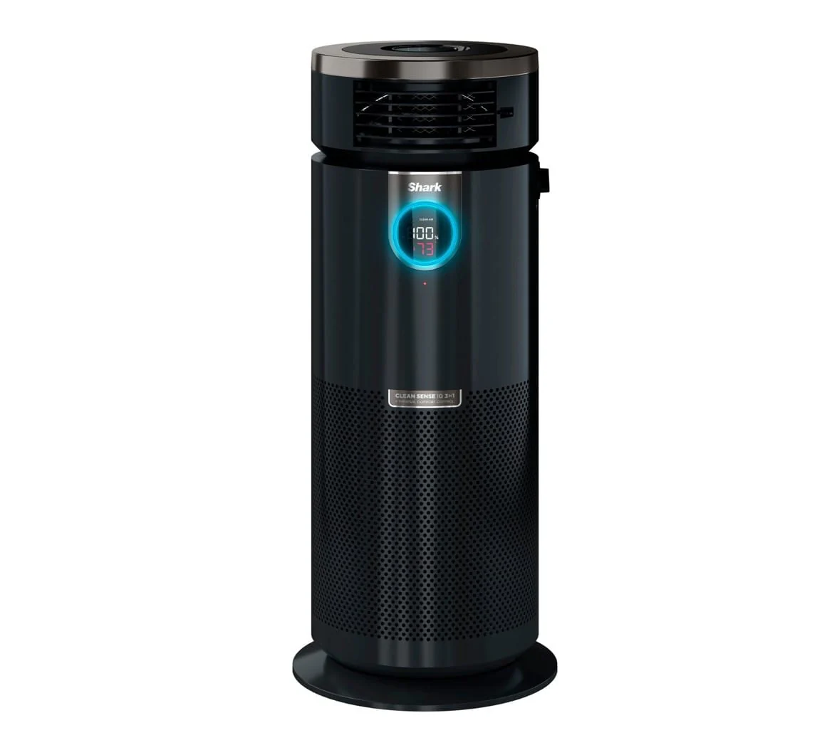 Shark Heater & Fan with NanoSeal HEPA, Cleansense IQ Odor Lock 3-in-1 Max Air Purifier, Grey - Open Box - Image 6
