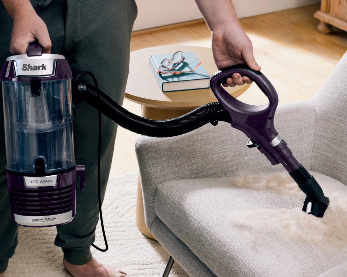 Shark Lift-Away with PowerFins HairPro & Odor Neutralizer Technology Upright Multi Surface Vacuum, Mauve - Certified Refurbished - Image 5