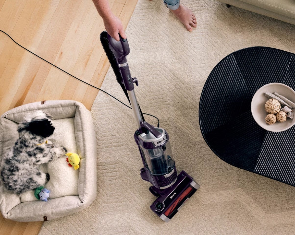 Shark Lift-Away with PowerFins HairPro & Odor Neutralizer Technology Upright Multi Surface Vacuum, Mauve - Certified Refurbished - Image 6