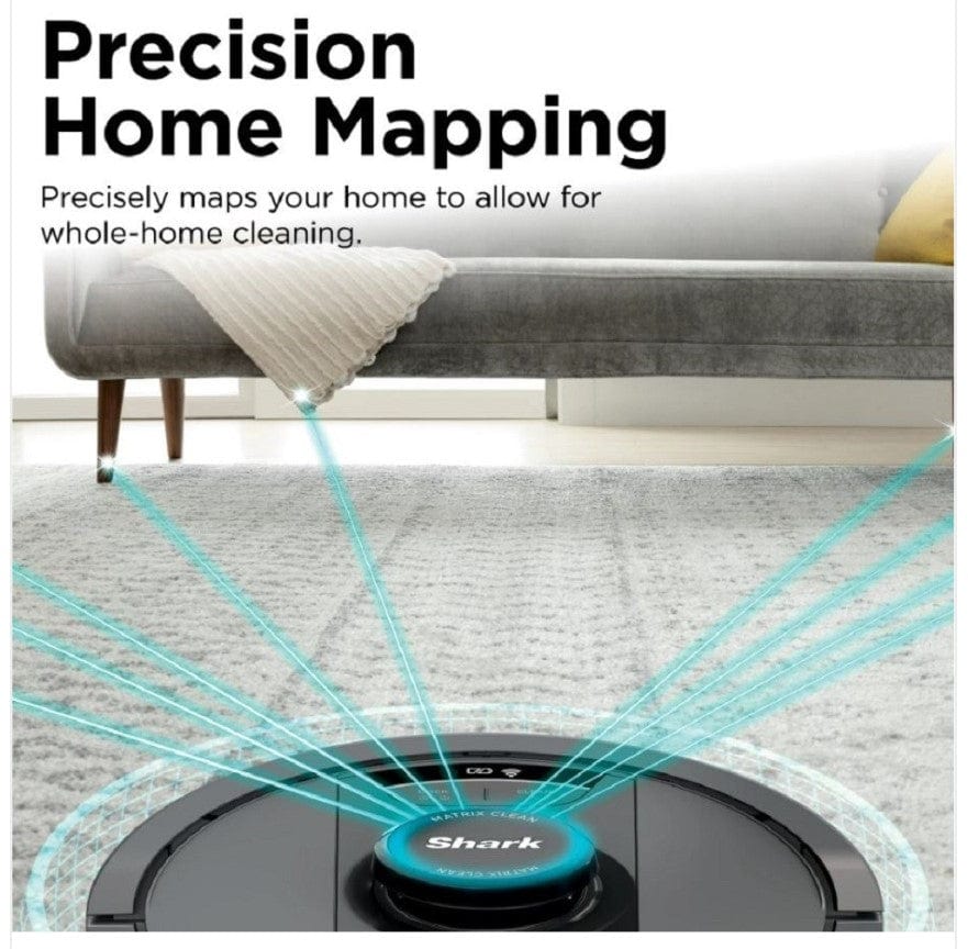Shark Matrix 2-in-1 Self-Empty Robot Vacuum & Mop, 30-Day Capacity, Precision Home Mapping, Smart Control - Certified Refurbished - Image 5