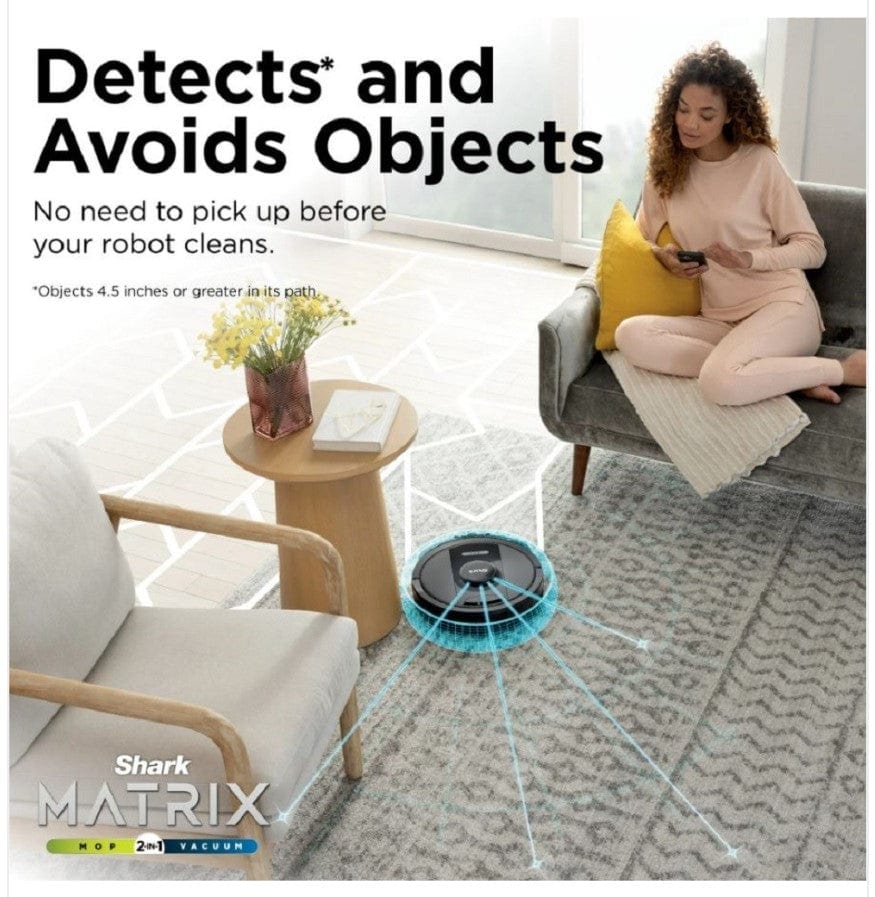 Shark Matrix 2-in-1 Self-Empty Robot Vacuum & Mop, 30-Day Capacity, Precision Home Mapping, Smart Control - Certified Refurbished - Image 7