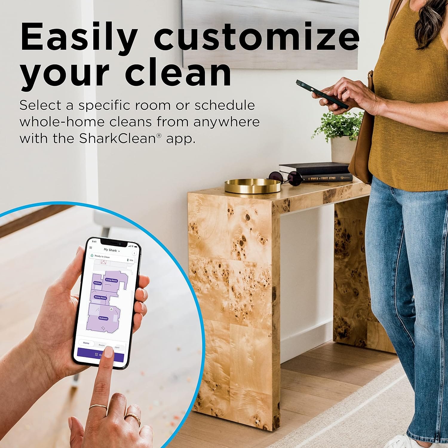 Shark Matrix Robot Vacuum for Carpets and Hardfloors with Self-Cleaning Brushroll and Precision Mapping - Open Box - Image 8
