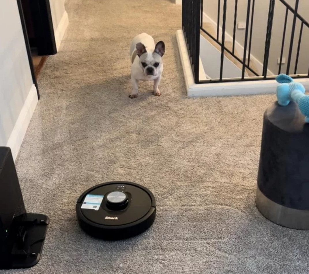 Shark Matrix Self Empty Robot Vacuum for Carpets & Hardfloors, 45-Day Capacity Self-Cleaning Bagless Base, Smart Control, - Certified Refurbished - Image 10