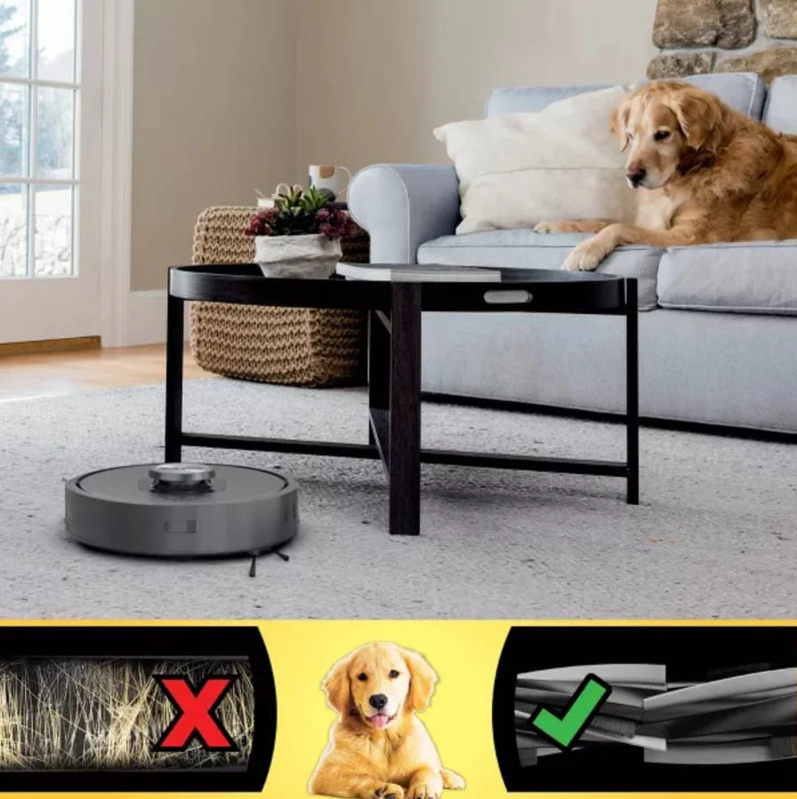 Shark Matrix Self Empty Robot Vacuum for Carpets & Hardfloors with 45-Day Capacity Self-Cleaning Bagless Base - Open Box - Image 8