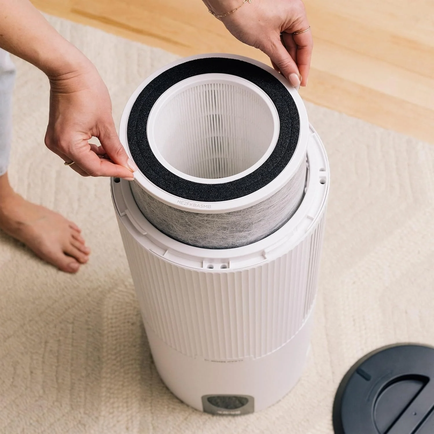 Shark Nanoseal HEPA Air Purifier MAX with Clean Sense, Covers 1350 Sq Ft, Captures 99.98% of Dust & Allergens, White - Certified Refurbished - Image 3
