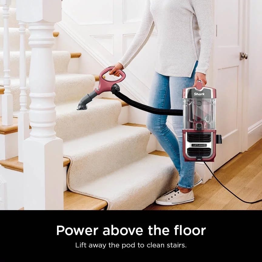 Shark Navigator Lift-Away HEPA Upright Vacuum Cleaner, Paprika - Open Box - Image 5