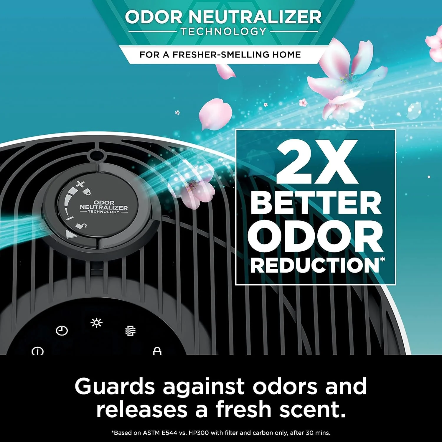 Shark NeverChange Air Purifier MAX, 1400 sq.ft., 5-Year Anti-Allergen HEPA Filter Life, Odor Neutralizer, Ultra Quiet, White - Certified Refurbished - Image 4