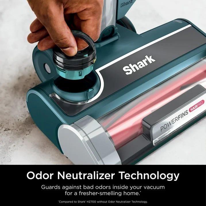 Shark R-HZ700 Ultralight PetPro Corded Stick Vacuum with PowerFins HairPro Odor Neutralizer Technology, Crevice & Upholstery Tool, Blue Iris - Certified Refurbished - Image 12