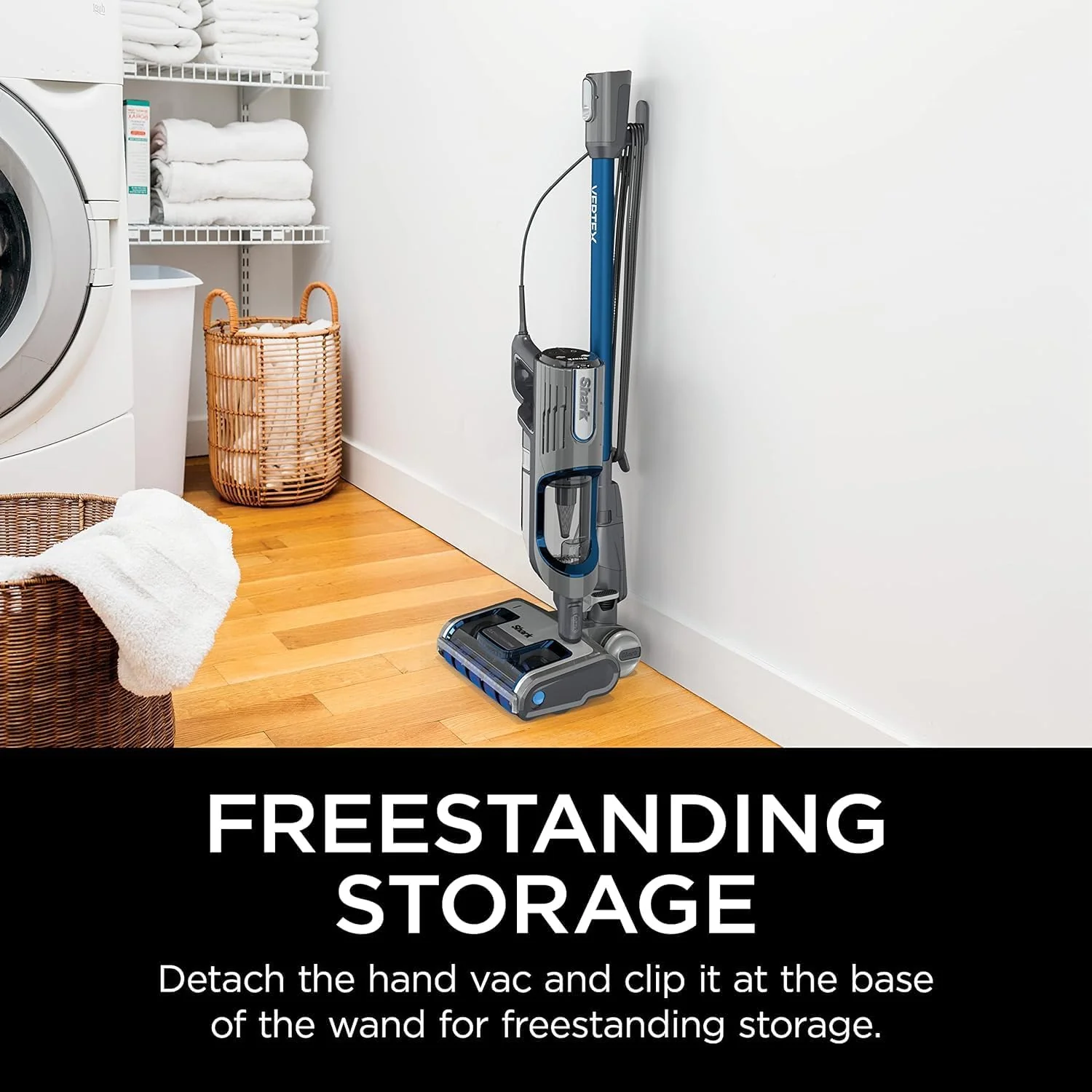 Shark R-HZ700 Ultralight PetPro Corded Stick Vacuum with PowerFins HairPro Odor Neutralizer Technology, Crevice & Upholstery Tool, Blue Iris - Certified Refurbished - Image 4