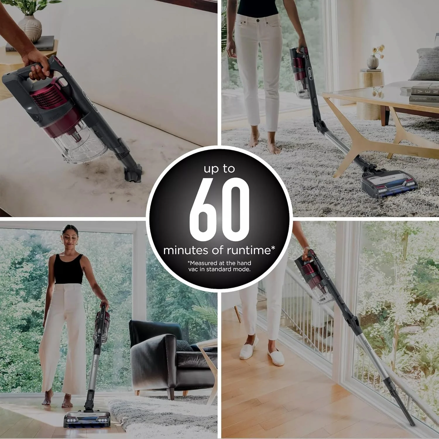 Shark Vertex Cordless MultiFlex Stick Vacuum with DuoClean PowerFins, Lightweight, Pet Hair, HEPA, 60 Min Run Time - Open Box - Image 11