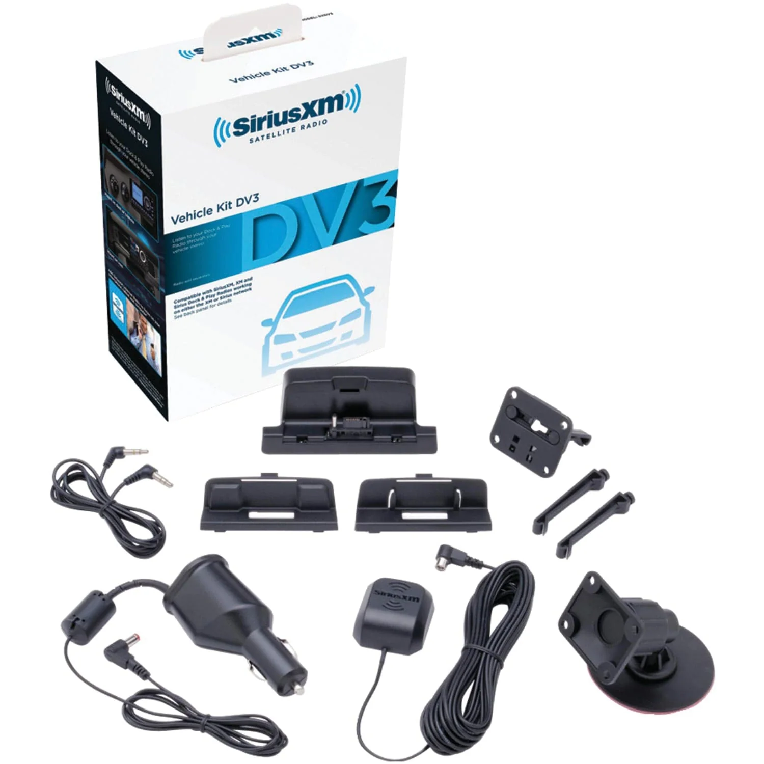 SiriusXM Dock-and-Play Vehicle Kit, SXDV3