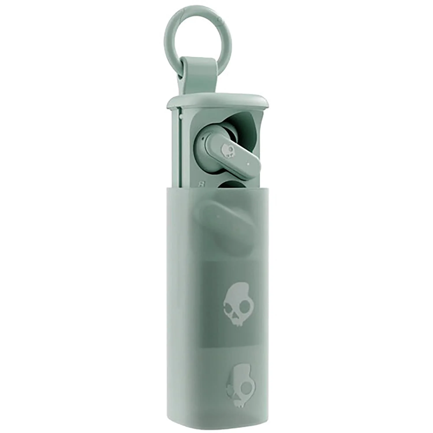 Skullcandy Dime Evo TWS Bluetooth In-Ear Earbuds with Mic and Charging Case, up to 36 Hours Play Time, IPX4 Water-Resistant, Preppy Sage - Image 2