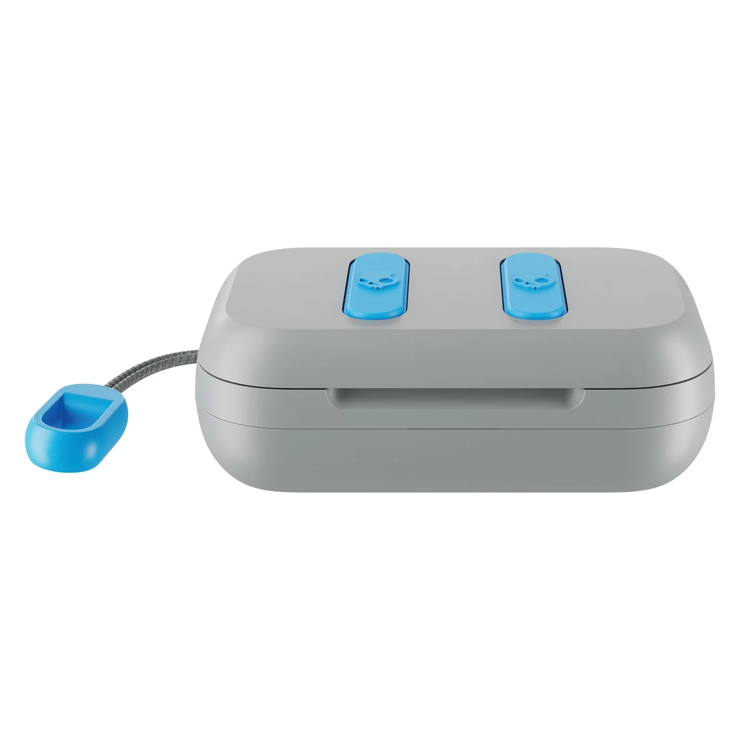 Skullcandy Dime True 2 TWS Bluetooth In-Ear Earbuds with Mic and Charging Case, up to 12 Hours Play Time, IPX4 Sweat-Resistant, Light Gray/Blue - Image 4