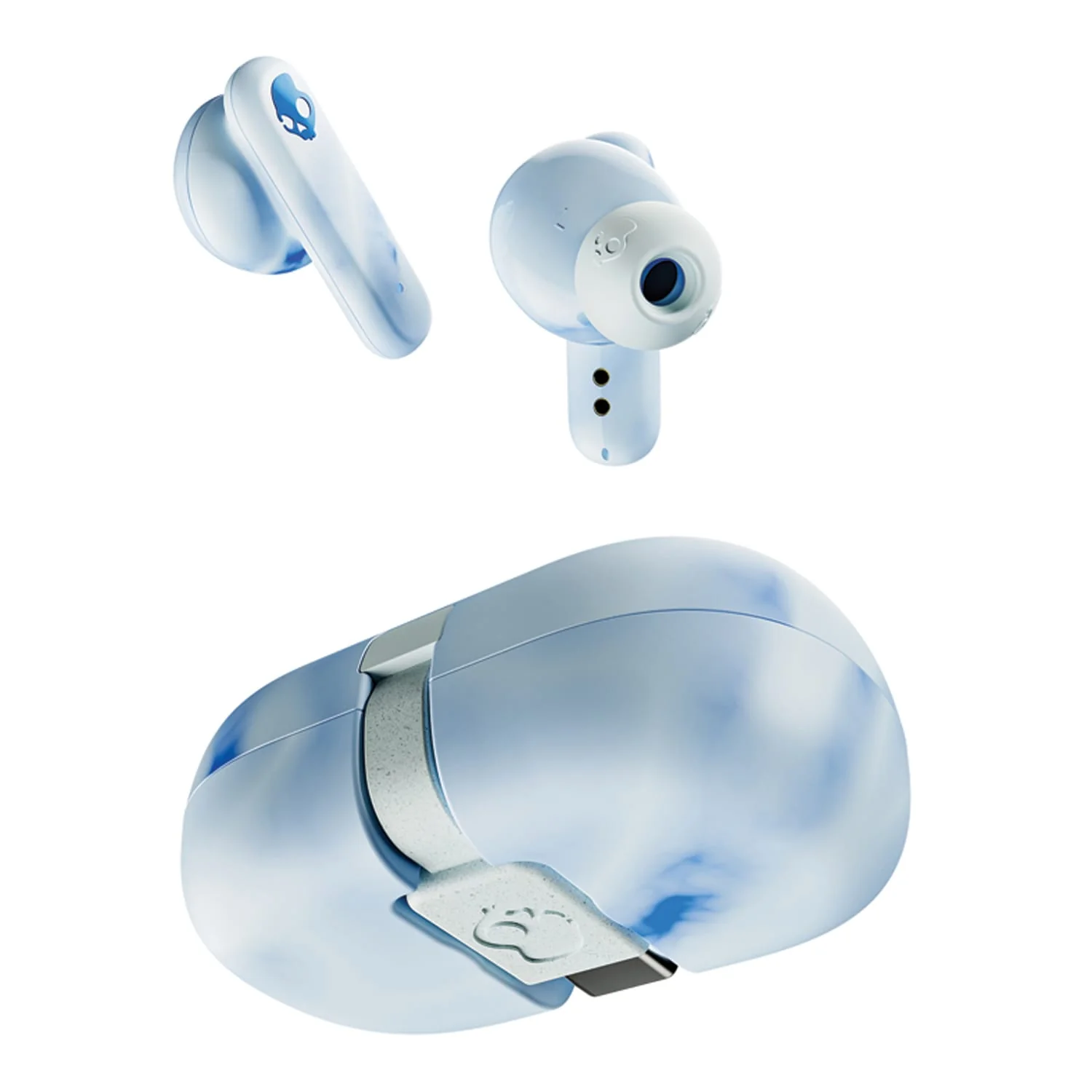 Skullcandy EcoBuds TWS Bluetooth In-Ear Earbuds with Mic and Battery-Free Charging Dock, up to 8 Hours Play Time, Sweat/Water-Resistant - Image 2