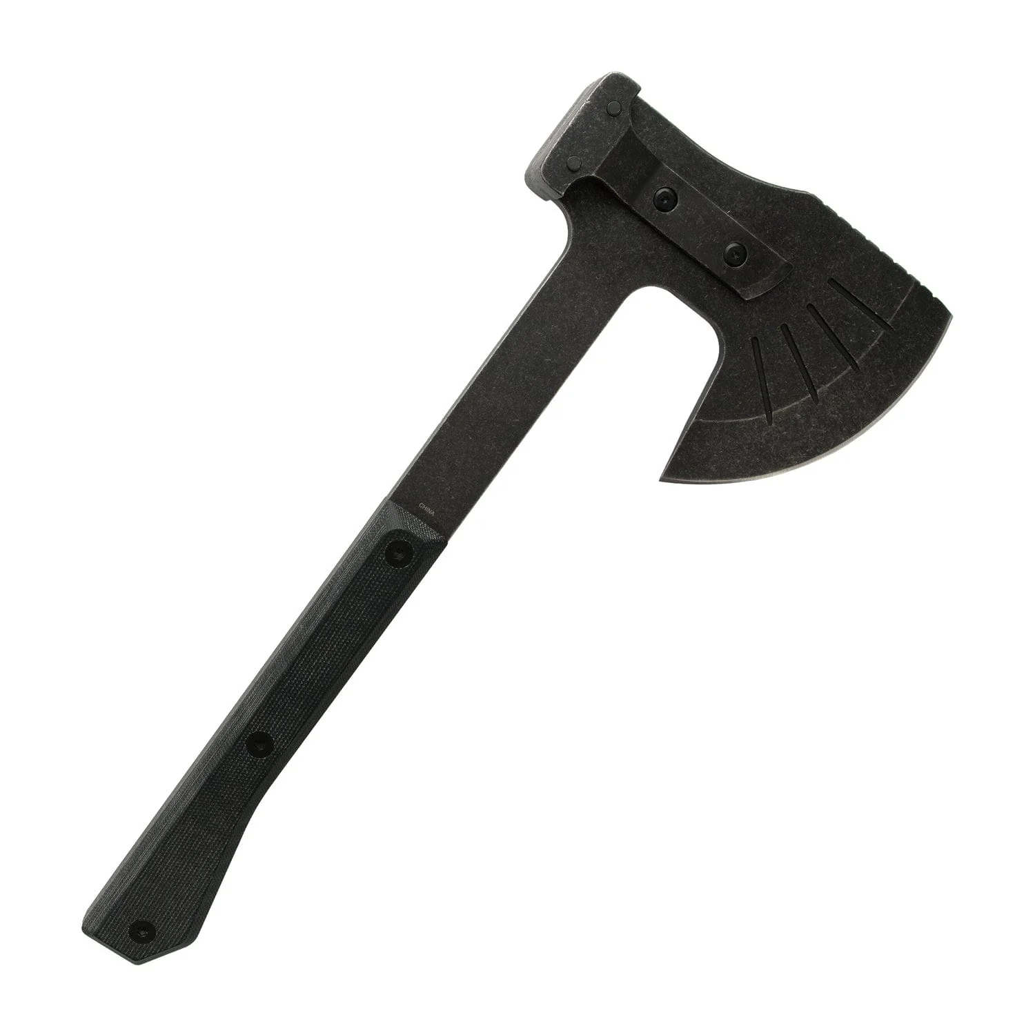 SOG Tactical Bushcraft Hatchet with 4.24-In. Steel Cutting Head and Nylon Blade Cover - Image 3