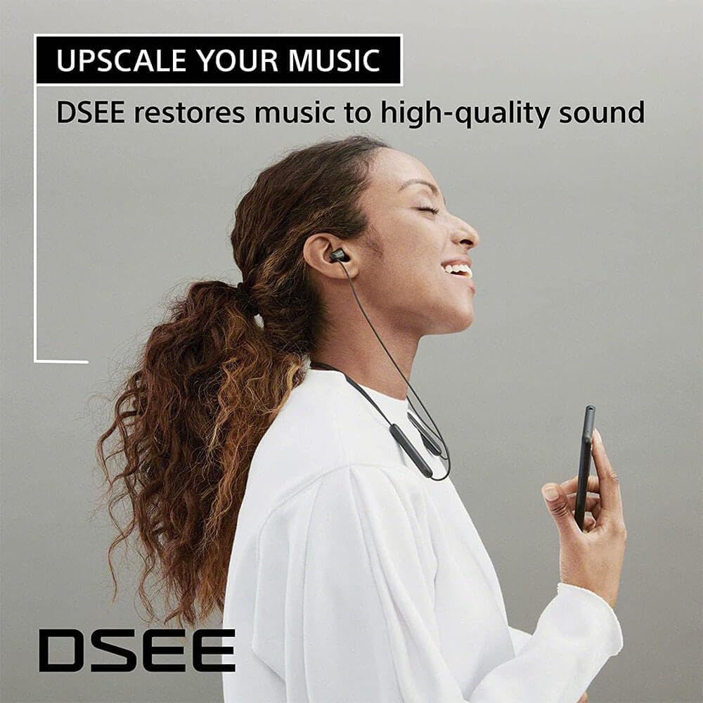 Sony Wireless In-Ear Headphones, Black - Image 3