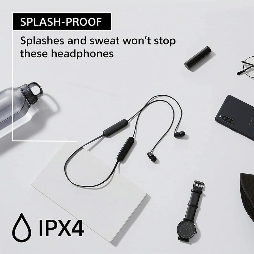 Sony Wireless In-Ear Headphones, Black - Image 4