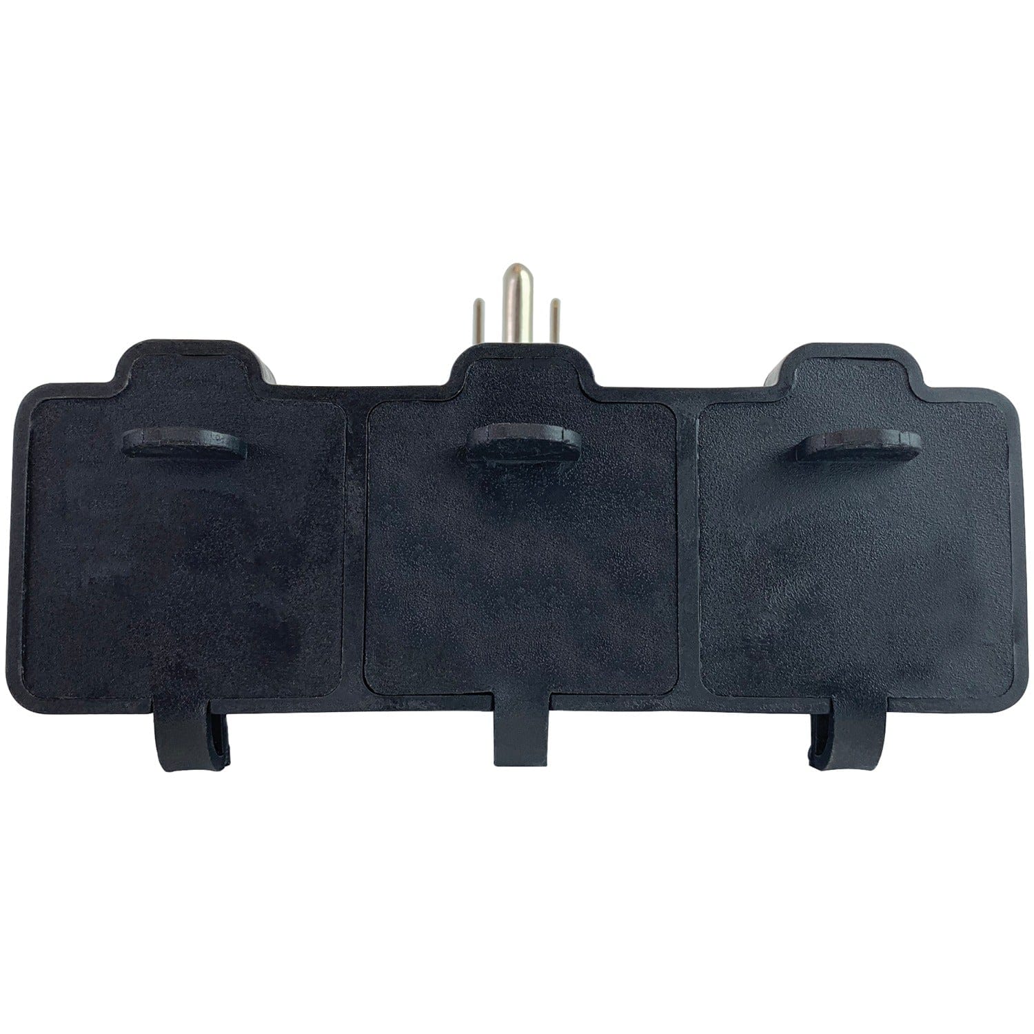 Stanley 3-AC Outlet PlugMax Outdoor Grounded Wall Tap with Rubberized Protective Covers, 31110 - Image 4