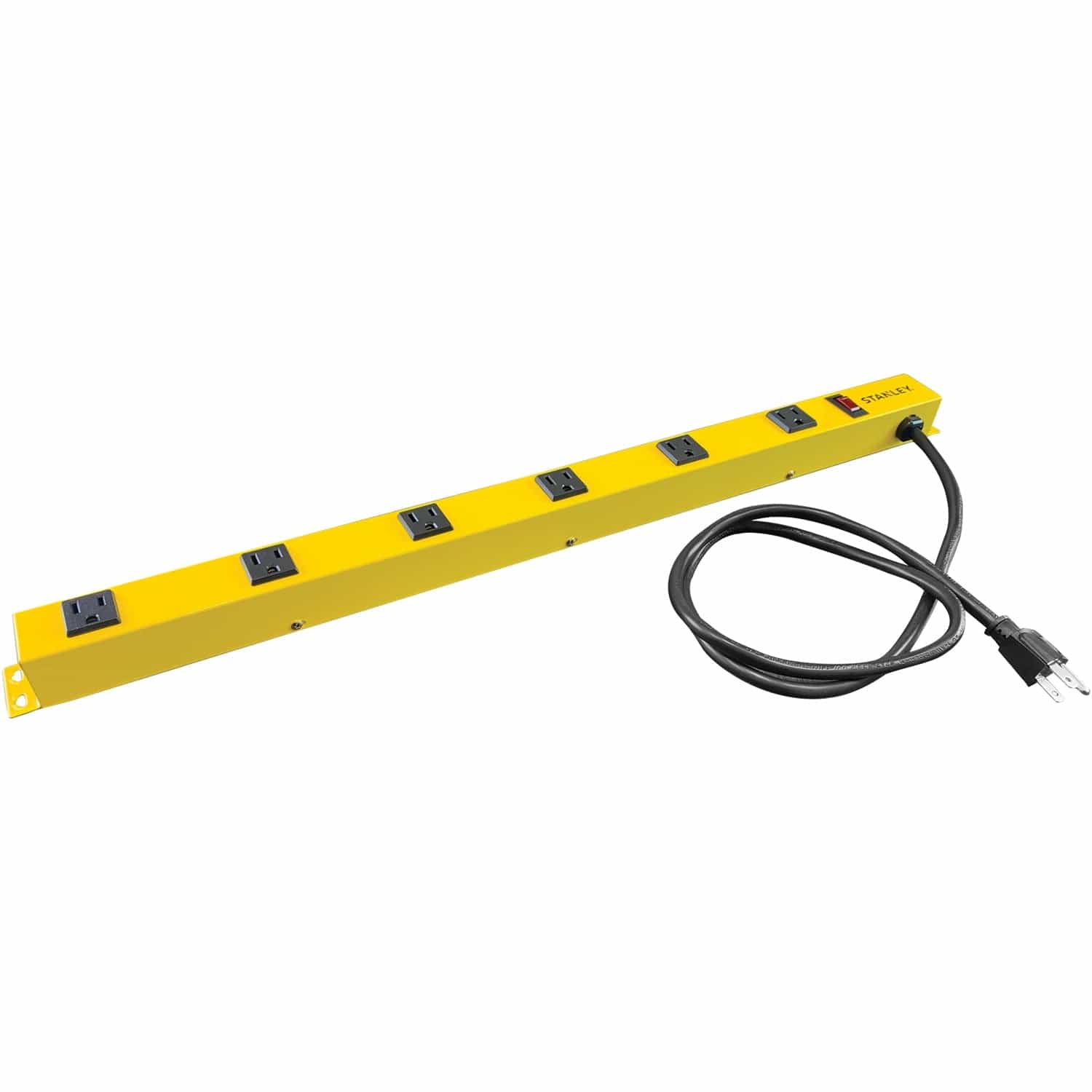 Stanley 6-AC Outlet 600-Joules ShopMAX Pro Surge Protector Power Bar, 4-Ft. Cord with Straight Plug, 31613 - Image 5