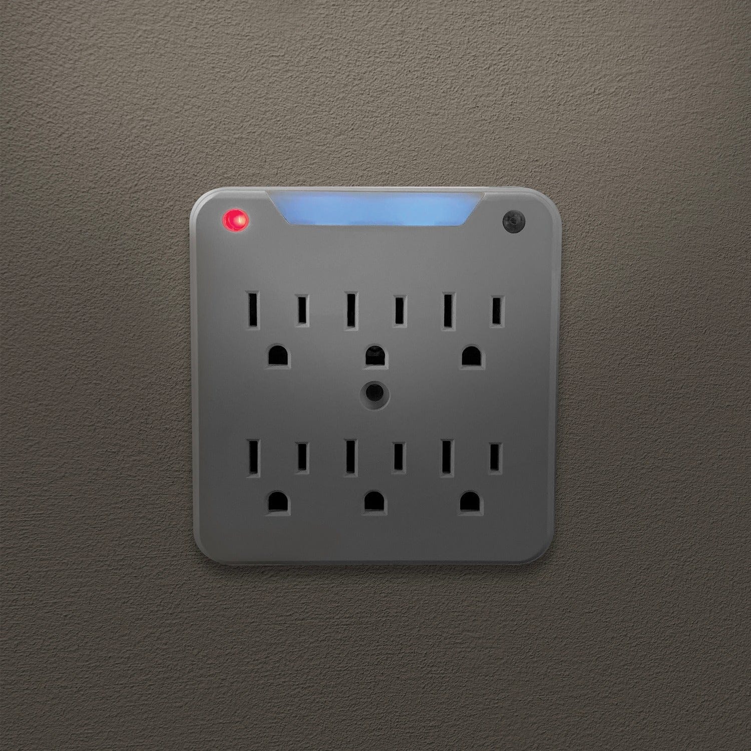 Stanley 6-AC Outlet 750-Joules SurgePro Surge-Suppression Night-Light Wall Tap, 33208 - Image 2