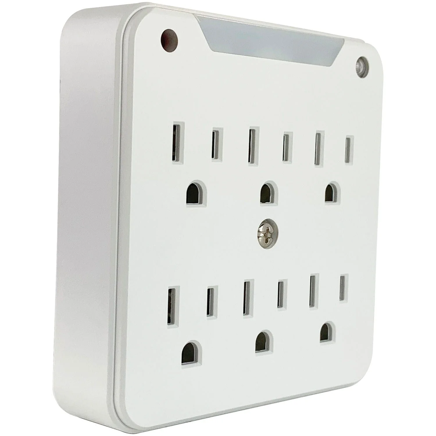 Stanley 6-AC Outlet 750-Joules SurgePro Surge-Suppression Night-Light Wall Tap, 33208 - Image 5