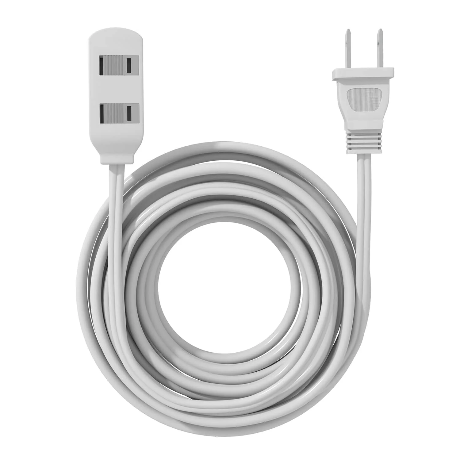 Stanley CordMax 3-Outlet Indoor Extension Cord, 15 Ft., White