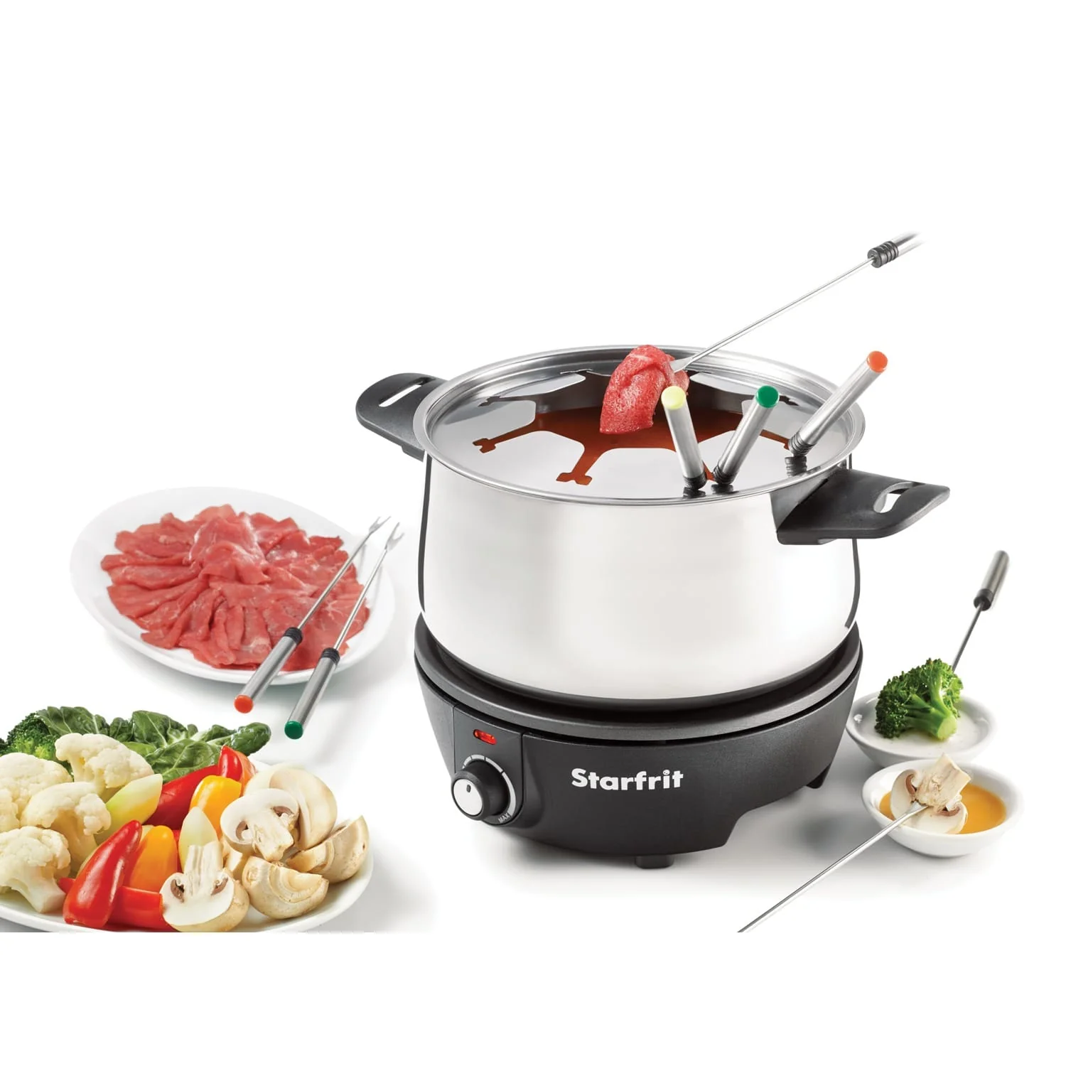 Starfrit 3.2-Quart Electric Fondue Set - Image 5