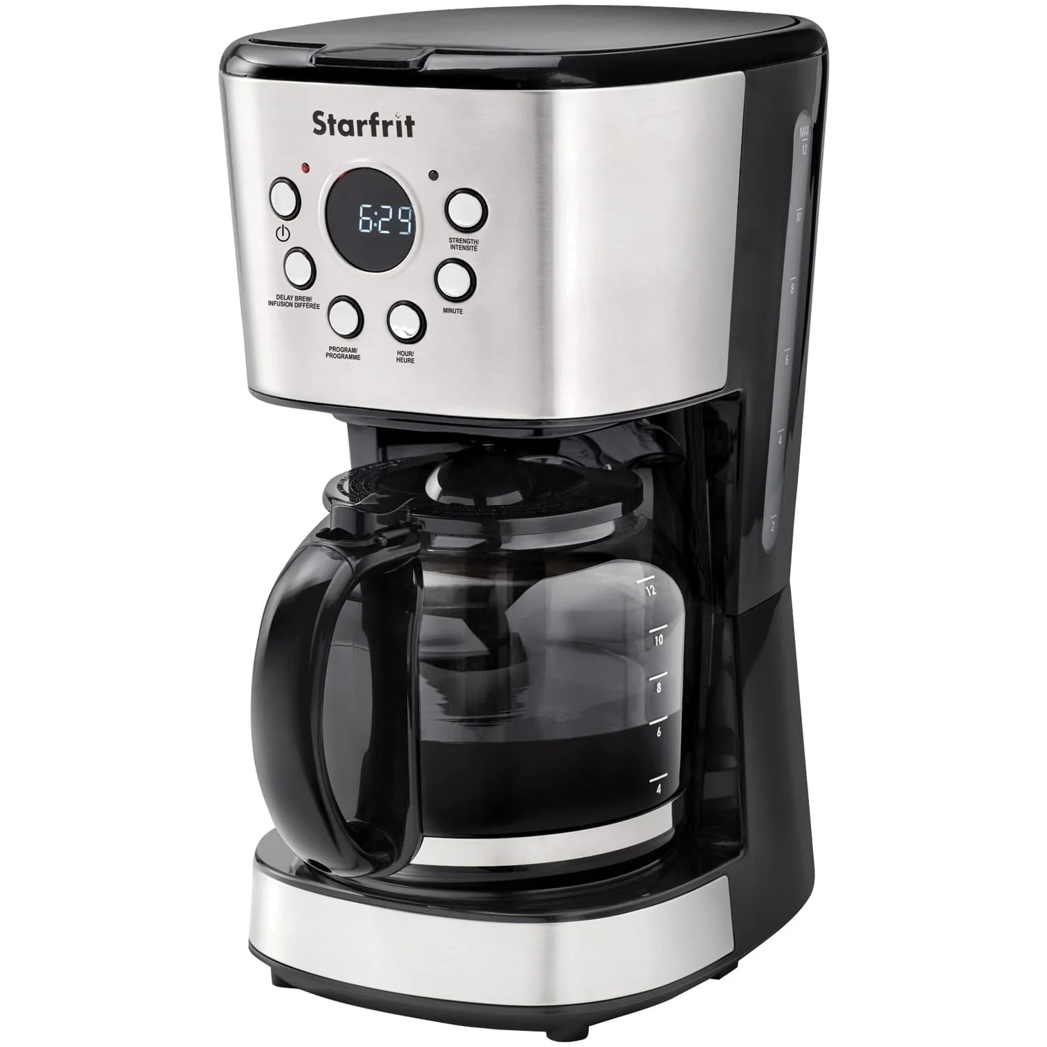 Starfrit 900-Watt 12-Cup Drip Coffee Maker Machine
