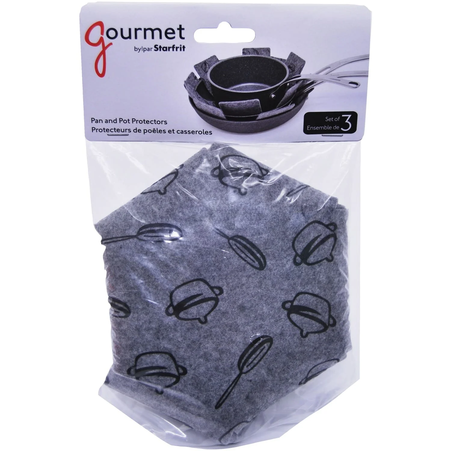 Starfrit Set of 3 Pan and Pot Protectors - Image 3