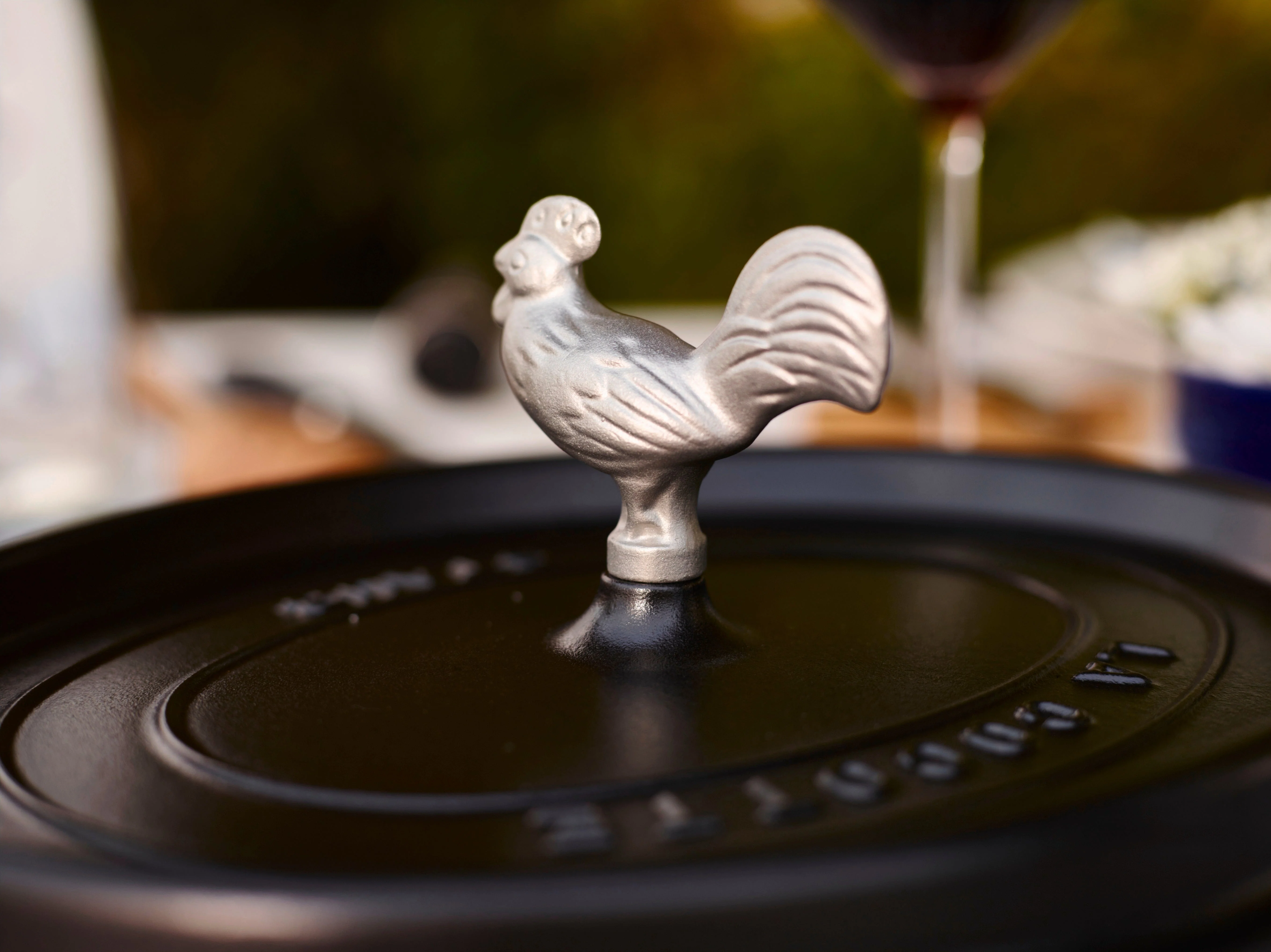 Staub Animal Knob - Rooster - Image 3