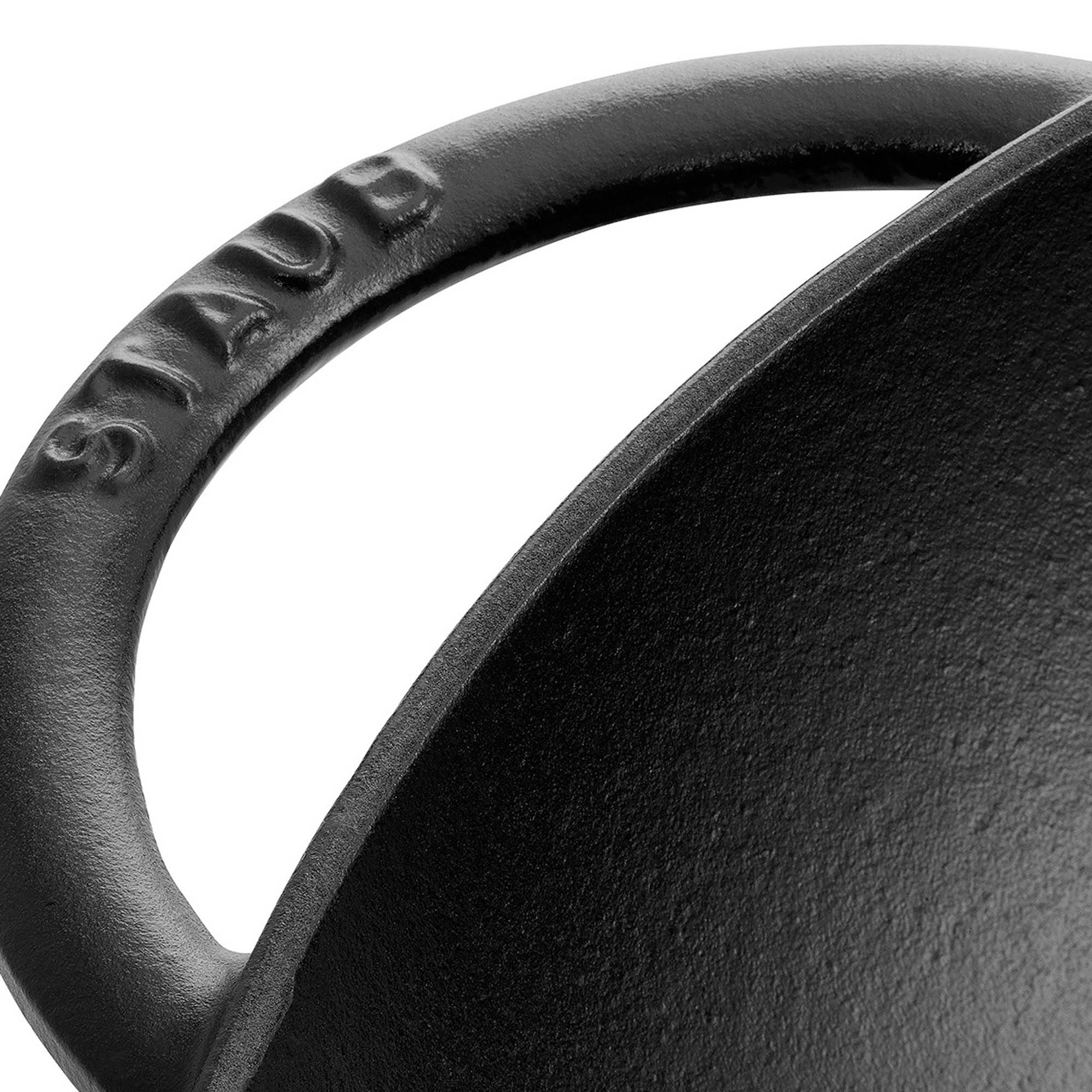 Staub Cast Iron 0.5-qt Baby Wok - Matte Black - Image 3