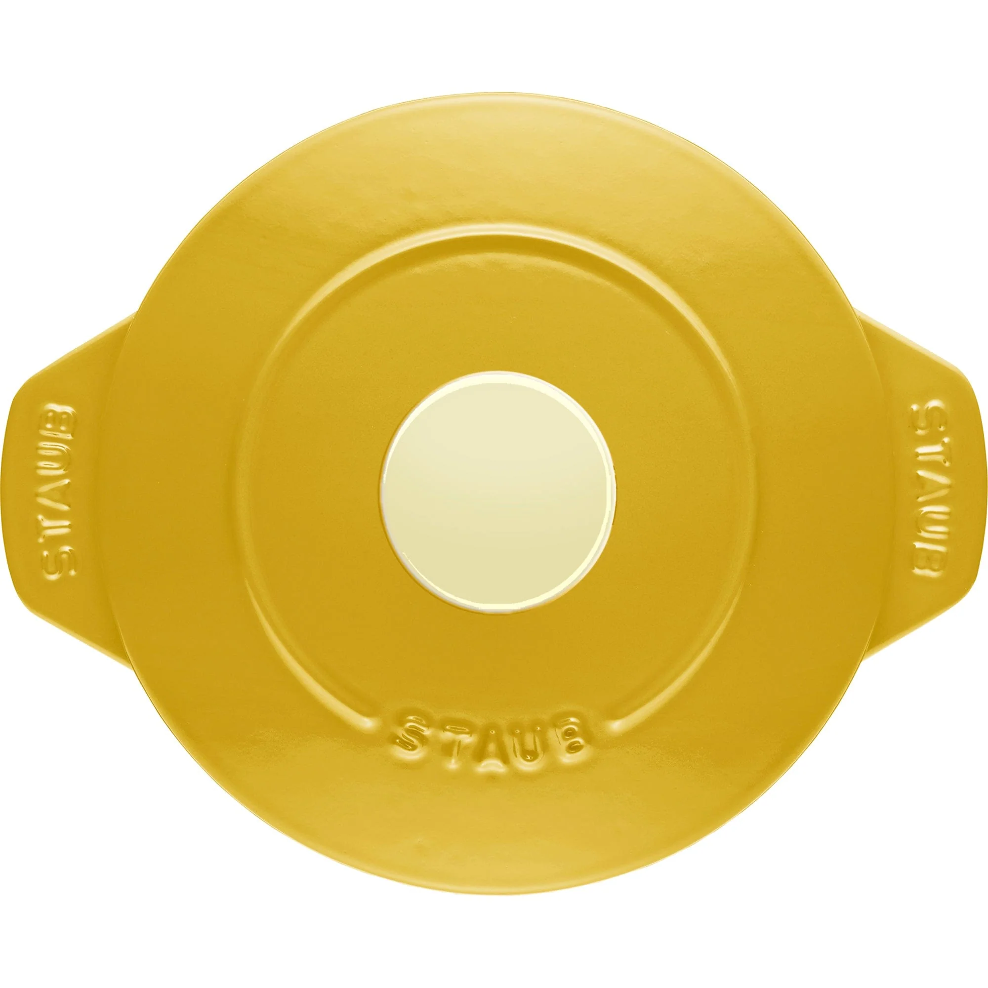 Staub Cast Iron 1.5-qt Petite French Oven - Citron - Image 4